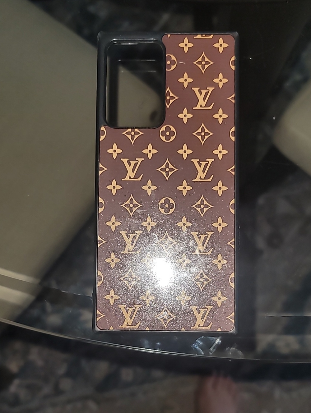 Monogram Phone Case in Brown and Tan For Galaxy Note 20 Ultra